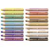 Crayon - WOODY - 3 en 1 - 18 pièces - Extra large - Avec taille-crayon