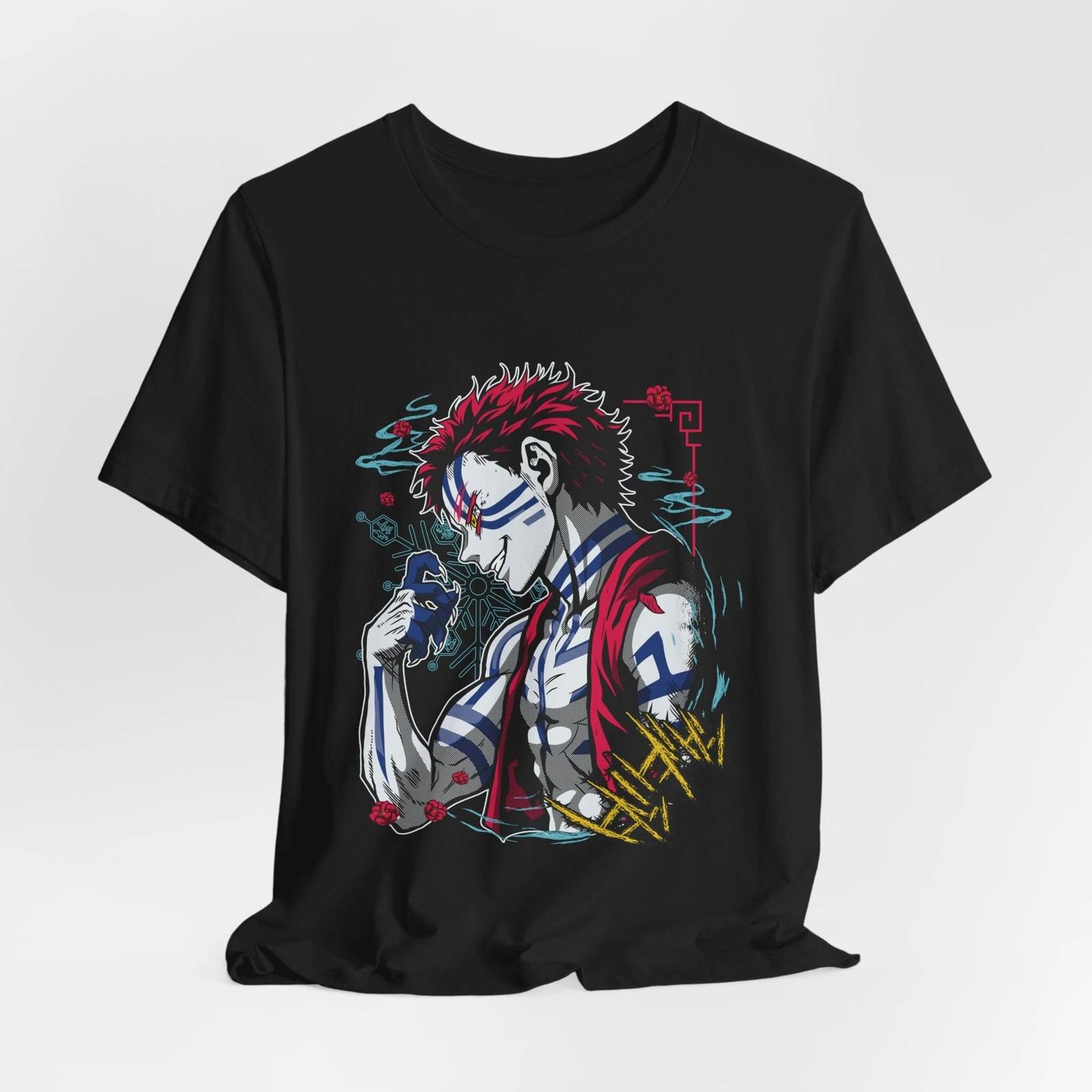 Akaza Inspired Anime Art Graphic Tee XXXL