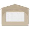 Pop Up Party Tent 290 X 290 X 245 Cm Cream