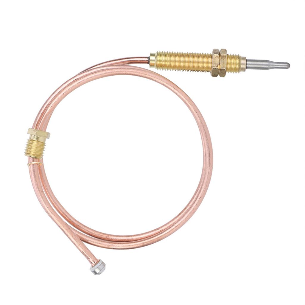 M8 Thread Heating Gas Burner Thermocouple Probe 600mm for Fireplace BBQ Grill Accessories