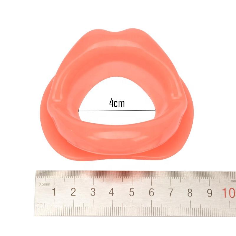 Cheap price rubber oral open lips shaped mouth gag for women bdsm SM bondage sexy mouth gags sex