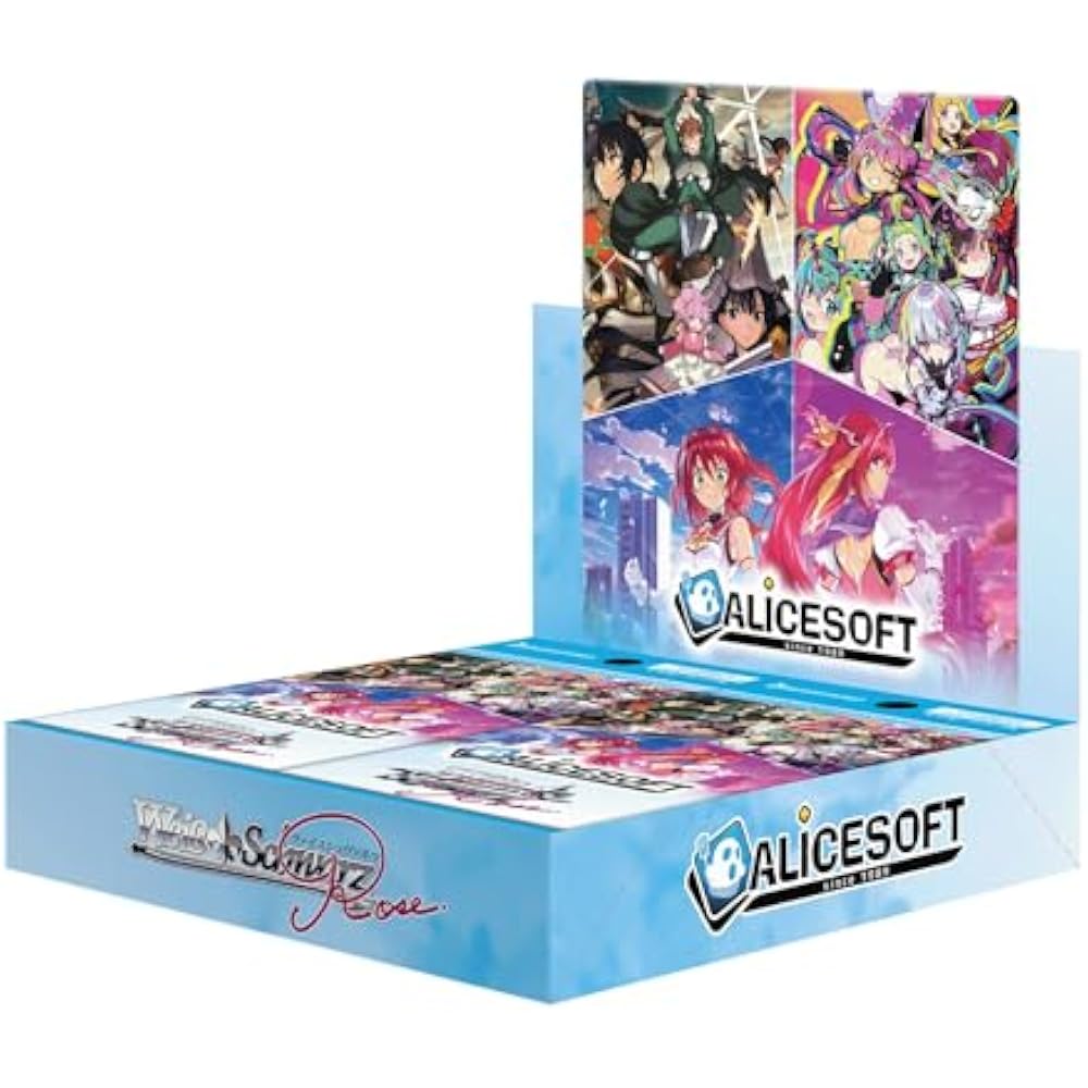Weiss Schwarz Rose Booster Pack Alice Soft BOX