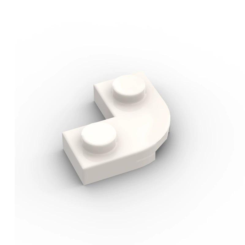 MOC 79491: 50g Small 2x2 Curved Round Corner Building Blocks, Compatible with Loose Parts Standard