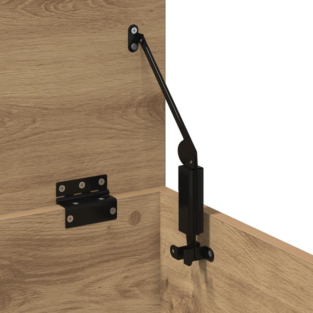 vidaXL Aufbewahrungsbox Artisan Eiche 102x35x35 Cm Aus Holzwerkstoff