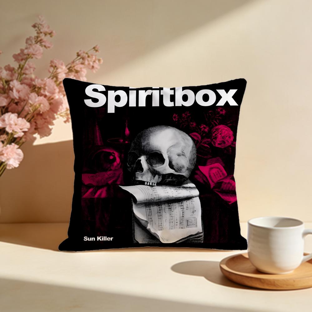 Trendy SSpiritboxed Cushion Cover Stylish Washable Pillow Cover Ideal for Couch Bedroom Car Decoration