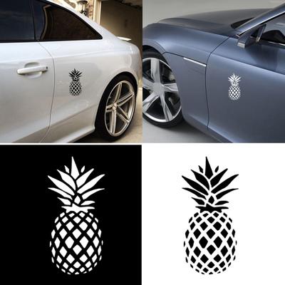 Family Car Styling Window Door Decal Pineapple Pattern Sticker Decor