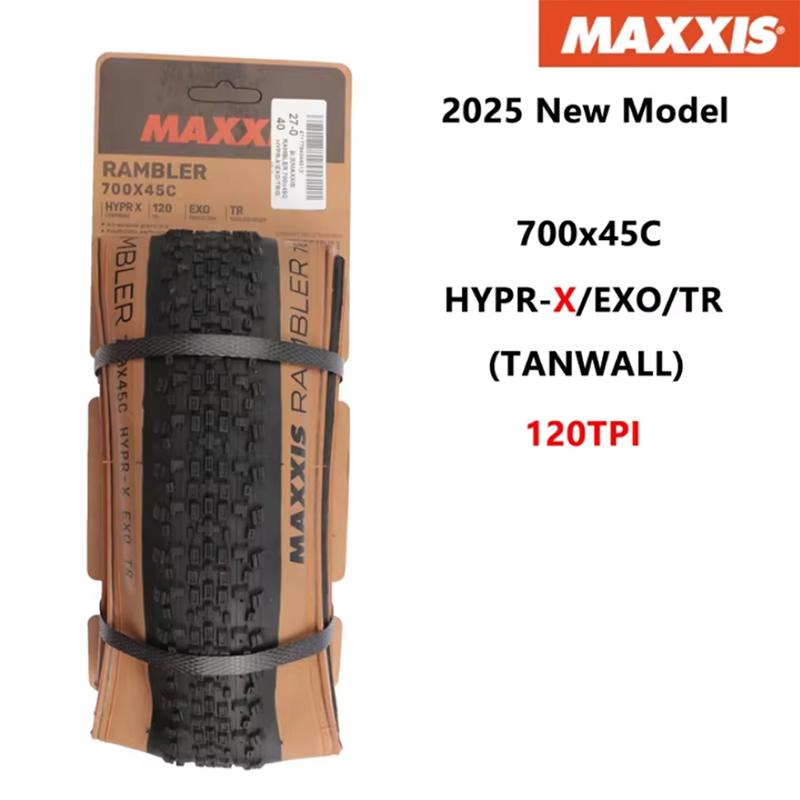 MAXXIS New RAMBLER REAVER Gravel Tire HYPR-X Tubeless Gravel Bike Tire 700x40C/45C Folding Cyclo-cross Gravel Outer Tire