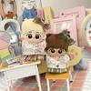Cartoon Design Cotton Doll Rompers For 10CM Doll Mini Doll Clothes  Doll Collecting