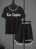 The Best-selling Youth Set for Summer 2025 Featuring Letter Prints Is a Vibrant and Fashionable Streetwear