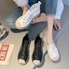Fashion Women Flat Shoes 2025 Spring Retro Hollow Breathable Women Oxford Shoes Fahsion Platform Slip On Women Casual Espadrilles Shoes