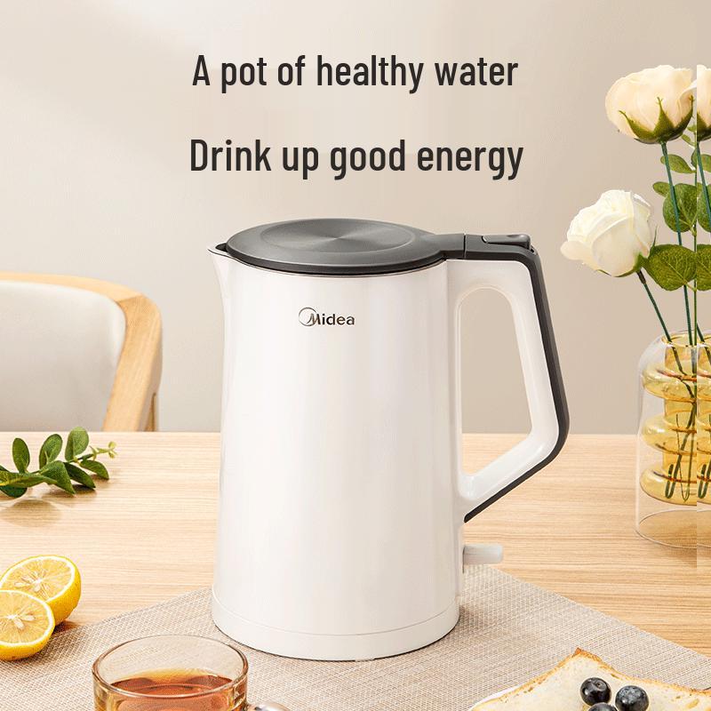 Midea Fast Boil Electric Kettle CN plug (adapter included)