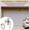 Emergency Garage Door Manual Release Lock Universal Compatibility Stainless Steel Construction No Drilling Required