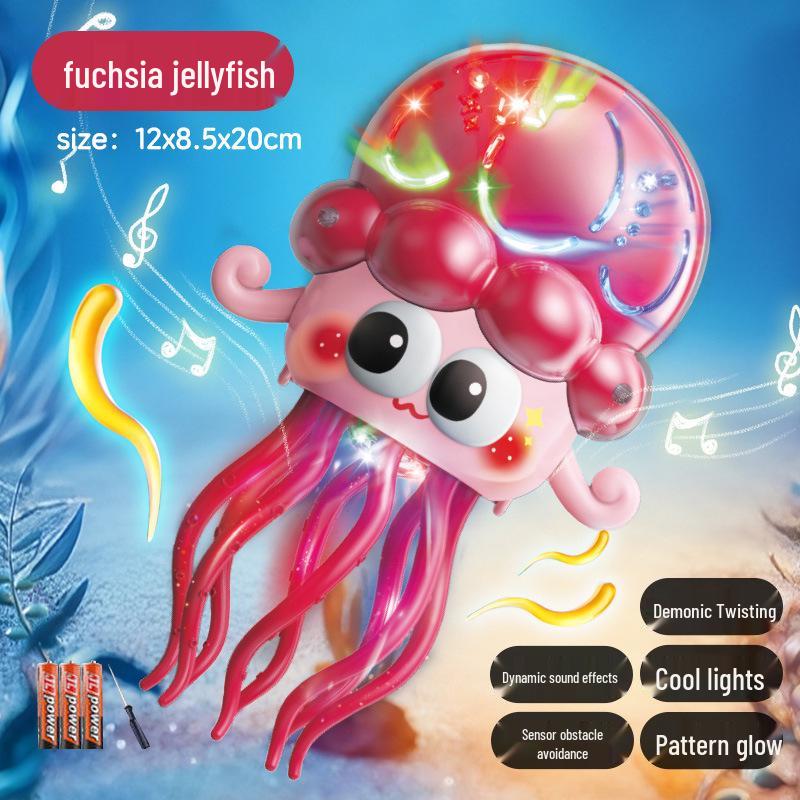 Electric Dancing Octopus Music Light Jellyfish Toy for Kids