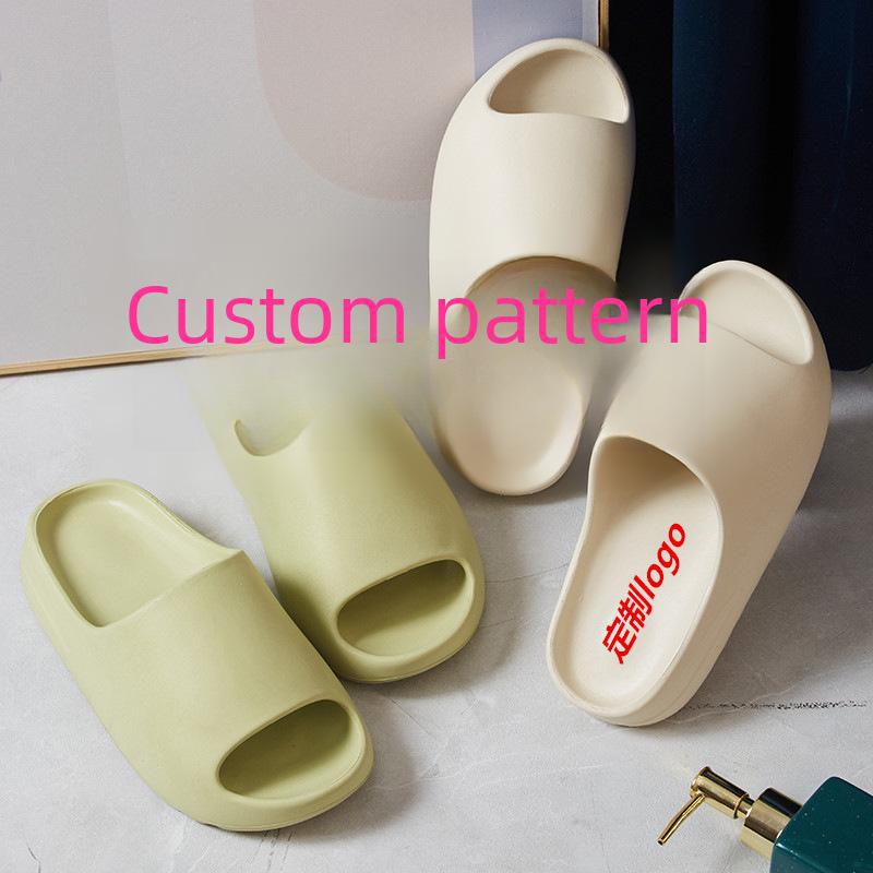 Lu Langsen Kokos Högelastiska Hemtofflor, Tjocksulade Strandskor