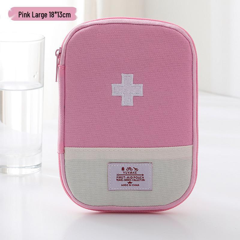 Portable First Aid & Medical Travel Kit - Compact Medicine Storage Bag for Home and Travel