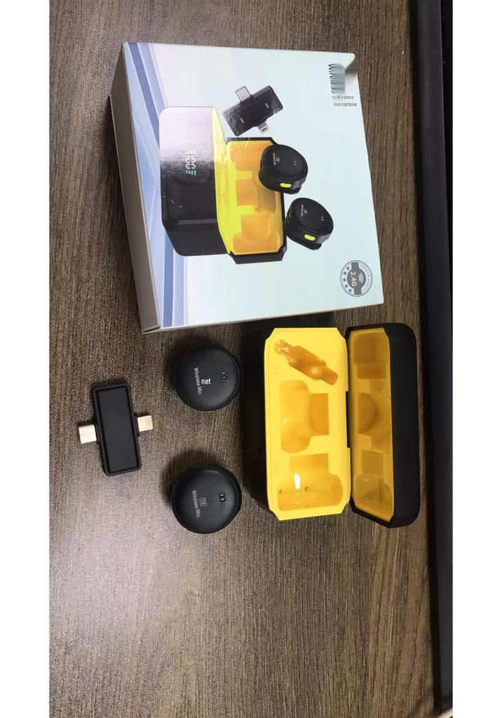 Q8 Kabelloses Ansteckmikrofon: Doppelte magnetische Saugkraft, Geräuschreduzierung, Lange Akkulaufzeit für Live-Streaming und Videoaufnahmen.