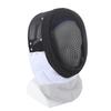 Fencing Sports Mask Fencing Protective Helmet with Padded Bib for Daily Practice and Competition Black