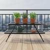 4 Pieces Mesh Folding Table Multi-Functional Outdoor Gear Heavy Duty for Campers