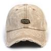 Universal Chemistry Vintage Washing Bubble Beige Ballcap Denim Ball Cap