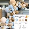 Pastel Pink Blue Balloons Arch Garland Kit Boys Girls Gender Reveal Baby Shower Ballon Decorations Birthday Party Decor Globos