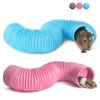 Tunnel per Animali Domestici Pieghevole Tunnel per Criceti Tubo Furetto Coniglio Criceto Giocattolo Divertente Visone Canale di Addestramento Tubo Tubo Estensibile Giocattolo per Criceti