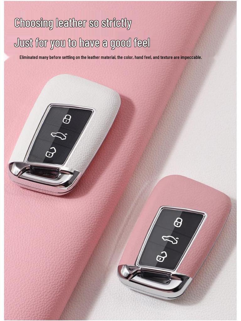 KAKTUS Car Key Case for Volkswagen Magotan, CC, Passat – Protective Cover