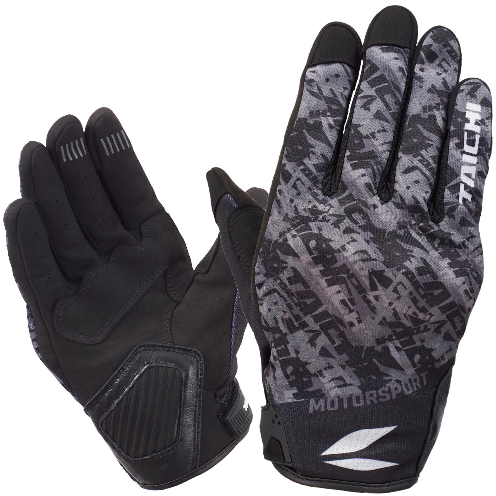 

RS TAICHI Urban Air RST469 Logo Motorcycle Riding Breathable Touchscreen Protector Gloves, Black, Women s Gloves, Spring/Summer, Mesh, Compatible,