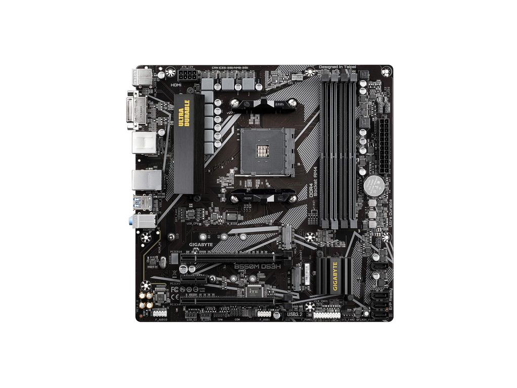 GIGABYTE B550 Chipset Motherboard B550M DS3H MB5543 Micro-ATX