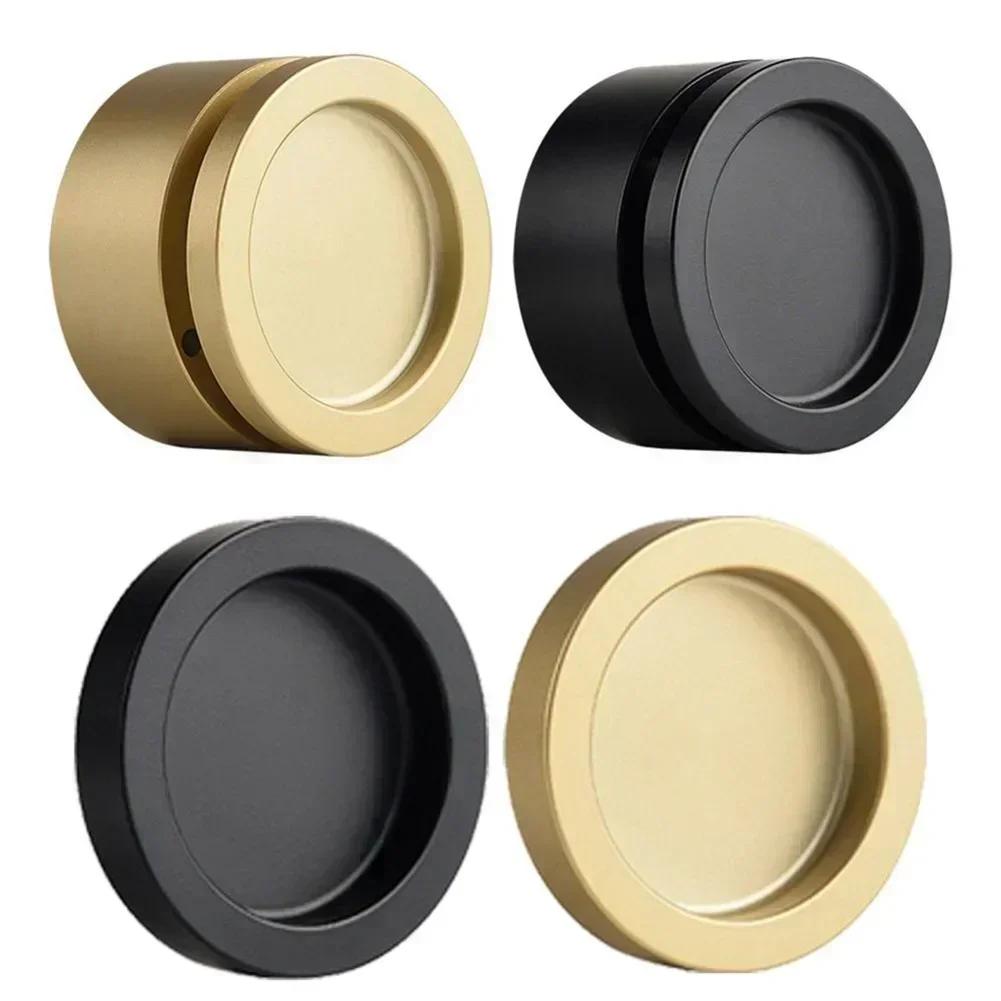 Manija de Puerta Corredera de Vidrio Auto-Cerrante Manija de Puerta de Armario Aleación de Aluminio Manija de Puerta de Cocina de Ventana Instalación sin Complicaciones