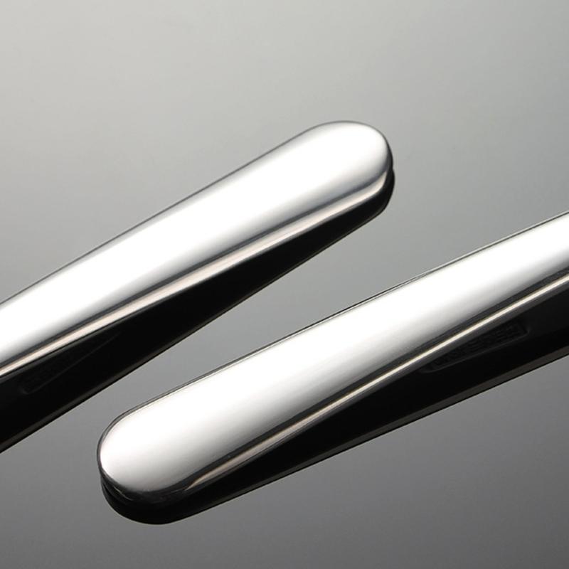 304 Stainless Steel Heat Resistant Short Handle Serving Spoon For Easy Portion Control Dishwasher Safe Kitchen Tool