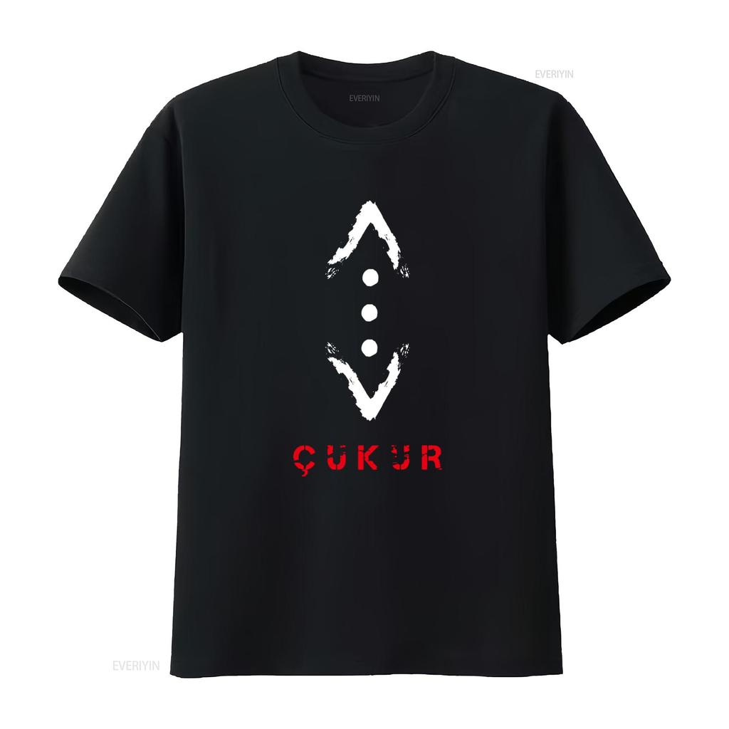 Cukur TV Series Inspired T Shirt with Unique White Design for American Fashion Enthusiasts vintage Washed Top For Everyday Wear