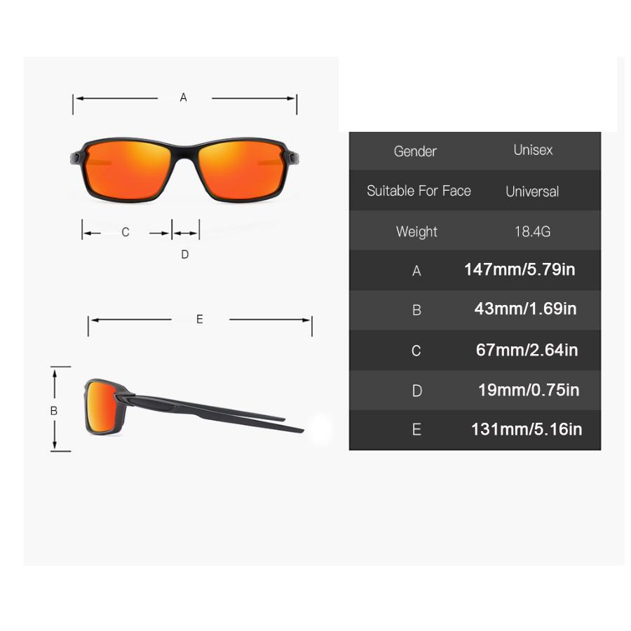 Newest Sunglasses Men Women Sun Glasses Trendy Retro Mirror Lens Outdoor Sports Fishing Hiking Driving