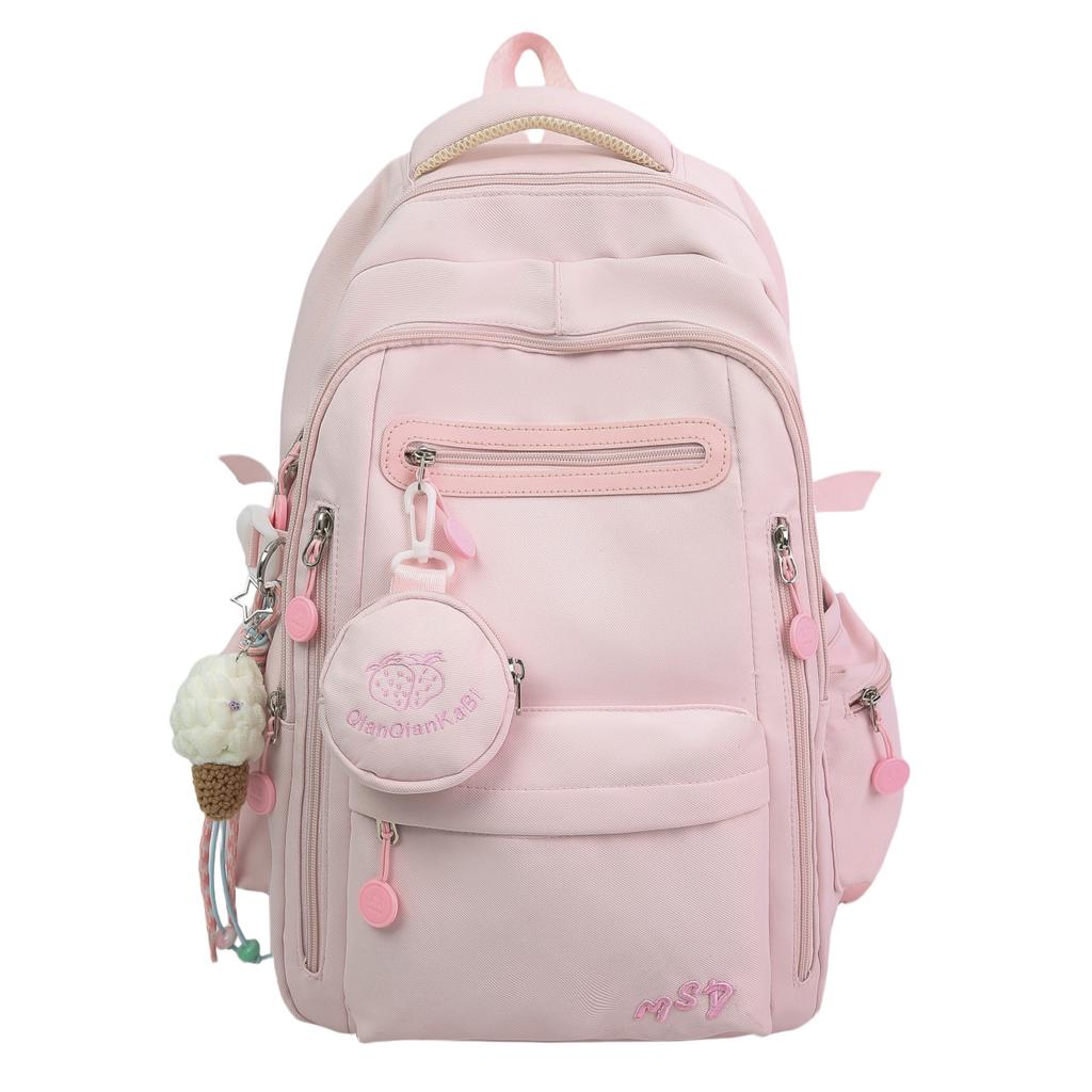 Schoolbag schoolbag junior high school girls Korean version small fresh primary school children backpack high school students college students high
