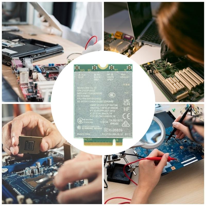 L860-GL-16 4G LTE Module Fast Speed For PC Integration Offering Gigabit Download Speeds for L13 P14S P16 T14 T16