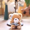 Cute Dress Up Bear Stuffed Bear Pendant Plush Keychain Small for Bag Backpack