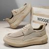 Herren Freizeitschuhe Plateau Komfort Weich Herren Slipper Leichtgewicht Slip-on Walking Sneakers Atmungsaktive Flats Fahrschuhe