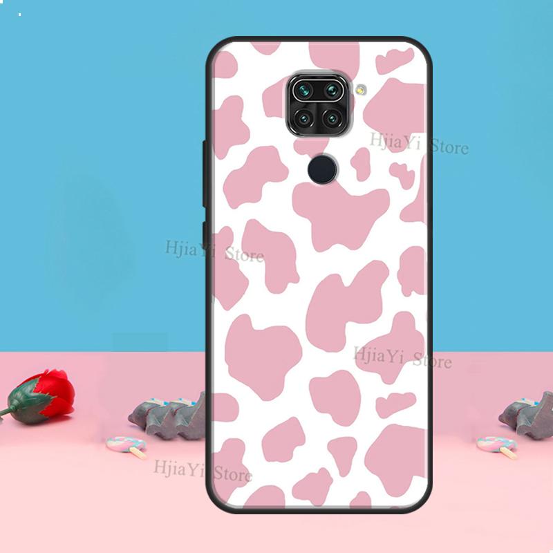 Cow Print Pattern Case For Redmi Note 8 9 10 11 12 Pro Plus 10S 11S 12S Cover For Redmi 9C 10A 10C 12C Coque