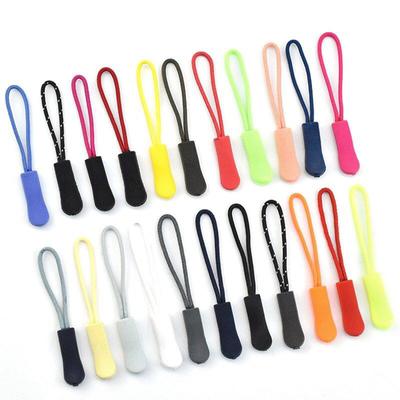 10Pcs Zipper Pull Puller End Fit Rope Tag Replacement Clip Broken Buckle Fixer Zip Cord Tab Travel Bag Suitcase Tent