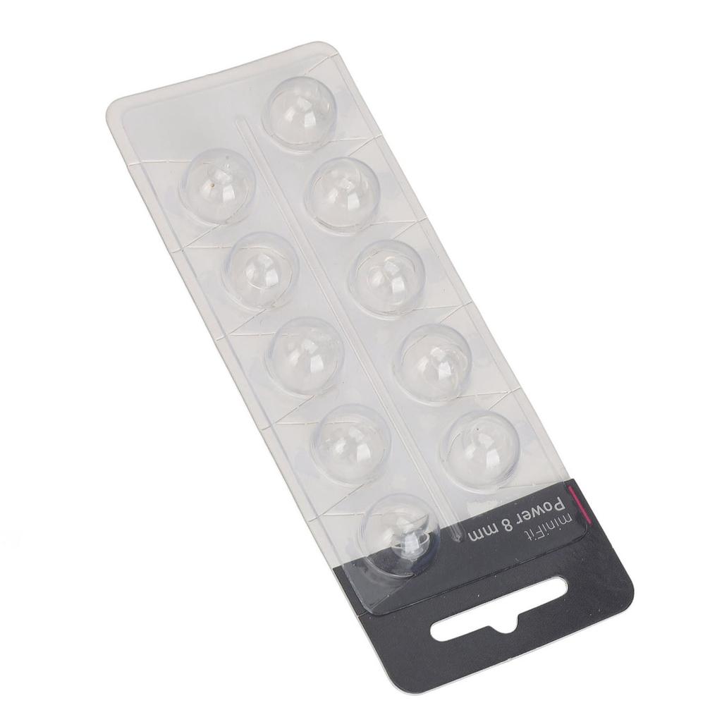 10PCS Hring r Tips Higher Transparency Dual Layer Closed Comfortable Anti Static Sound Aid Domes