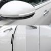 4Pcs Carbon Fiber Door Edge Guard Paint Scratch Bumpers Protectors Anti Collision Door GuardProtective Pad Stickers