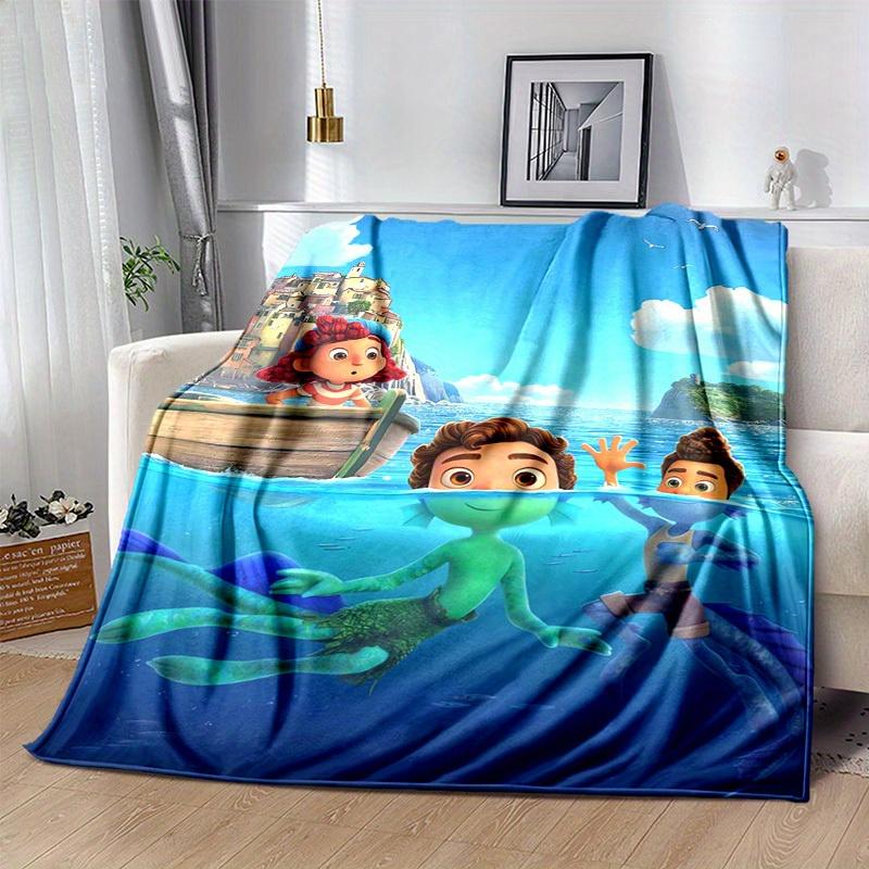1pc, Mermaid Tail Blanket Soft & Cozy Throw for Friends Perfect Gift for Home Decor, Couch Cover, Travel, Camping, Beach