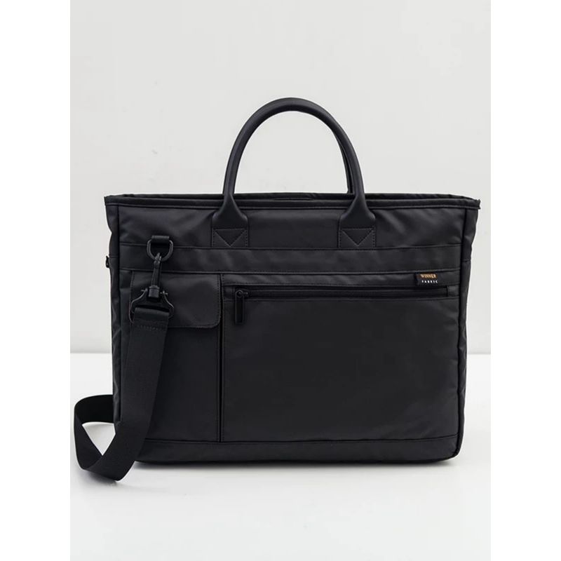 

Сумка для ноутбука 15,5 дюймов в японском стиле, простая, большой вместимости, женская, повседневная, легко сочетается, на плечо, мессенджер Black