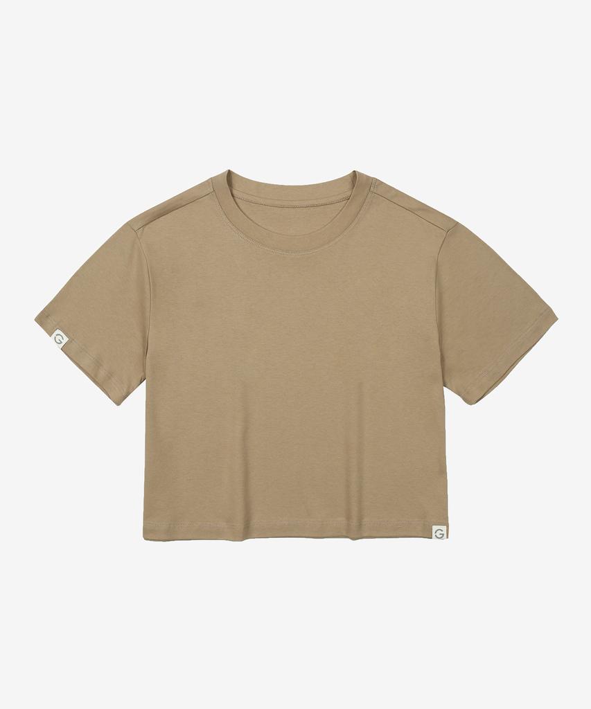 GRANDE LINE Essential Cotton Crop Top_10 Colors