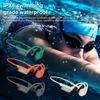 Wireless Ipx8 Waterproof Bone Conduction Headphone With 32G For Swimming Sporters Ear-Hook Open Ear Earphone Led Display Screen