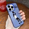 Basketball Player Plating Case For iPhone 11 13 12 14 15 16 Pro Max 13 15 Pro XS XR XS 7 8 14 16 PLUS SE 2022 Shockproof Cover
