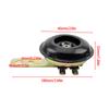 Motorcycle Horn 12V 48-60V Super Loud Waterproof Round Speaker Universal Scooter Motorbike E-Bikes Mopeds Electric Accessories