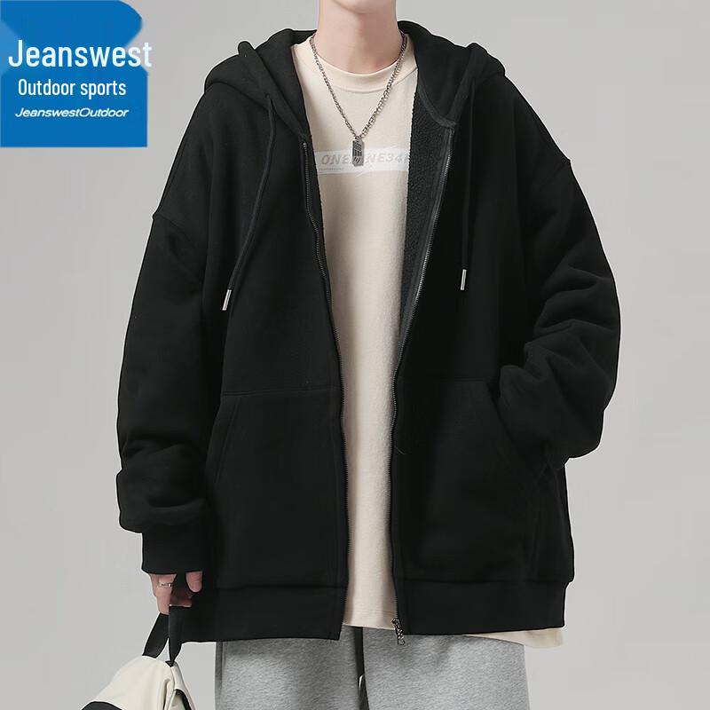 Jeanswest Men's Hooded Outdoor Casual Sweatshirt