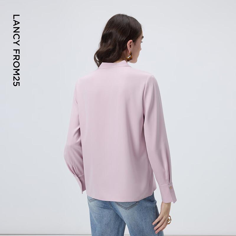 LANCY Basic Closet Celebrity Style Long Sleeve Blouse