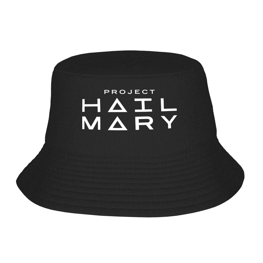 Project Hail Mary Amaze Repeat Typography Poster Bucket Hat Unisex FisherUnisex Hats Trendy Fishing Caps Streetwear Printed Visor Hats