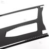 Car Styling ABS Carbon Texture Central Console Water Cup Holder Frame Trim For Mercedes Benz C E GLC Class W204 W212